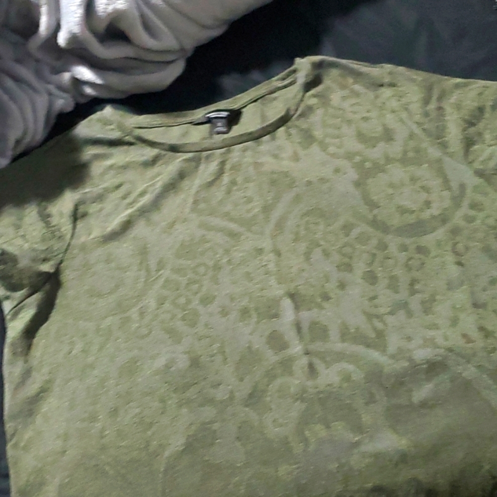 Simply Vera Vera Wang size xl green top